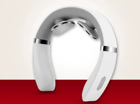 💆♀️✨ Masajeador Cervical Electrónico Inalámbrico Shiatsu 4D Alivio Profundo para tu Cuello, Donde y Cuando lo Necesites