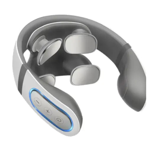 💆♀️✨ Masajeador Cervical Electrónico Inalámbrico Shiatsu 4D Alivio Profundo para tu Cuello, Donde y Cuando lo Necesites