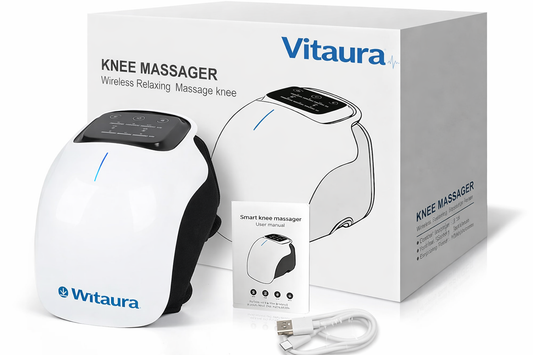 🦵✨ Masajeador Eléctrico Inteligente para Rodillas🔥 Tecnología de Fisioterapia 3 en 1